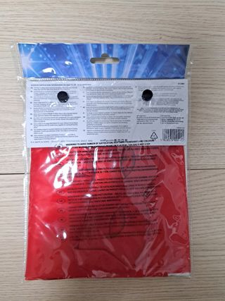 Capa roja Smiffys + antifaz - Talla única