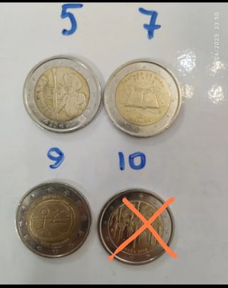 2€ España: Monedas Conmemorativas