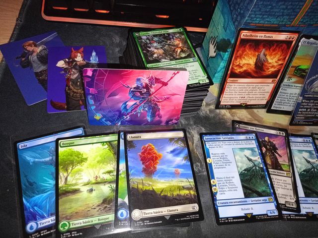 Pack de cartas final fantasy Magic español ingles