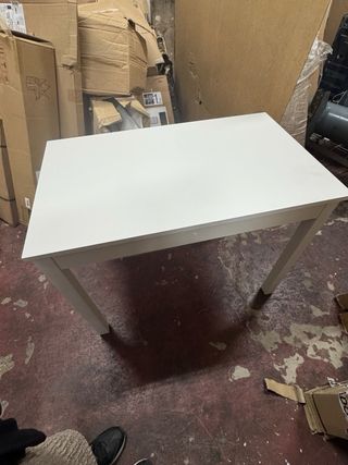 Mesa Cocina Blanca Extensible NUEVA!