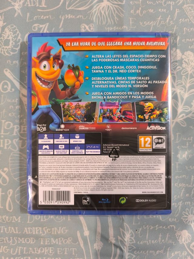 Crash Bandicoot 4 PS4 - Español