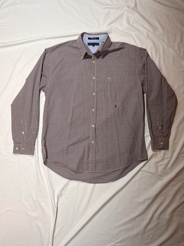 Camisa de manga larga Tommy Hilfiger, T:M, cuadros