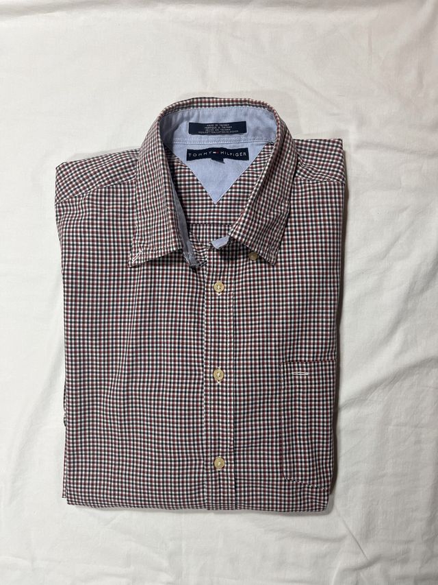 Camisa de manga larga Tommy Hilfiger, T:M, cuadros
