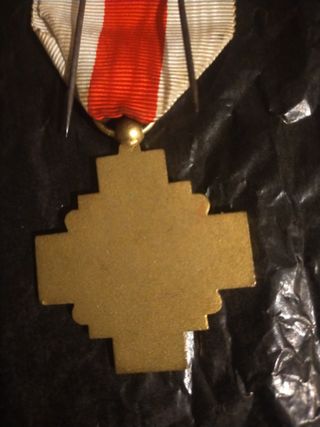 Medalla Cruz Roja Francesa Antigua