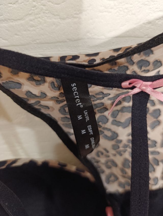 Conjunto lencería Talla M o 90