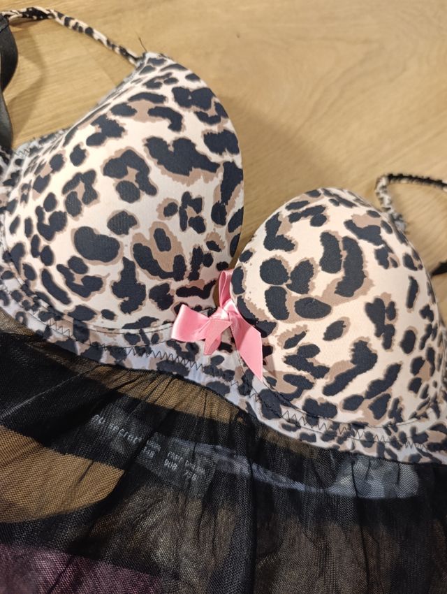 Conjunto lencería Talla M o 90