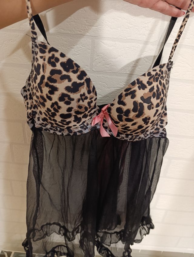 Conjunto lencería Talla M o 90