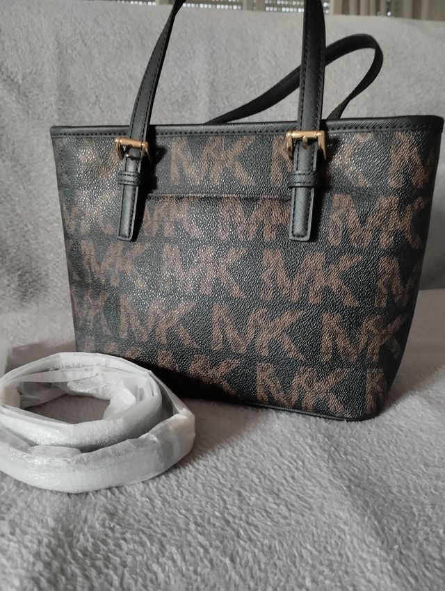 Bolso Michael Kors - Pequeño - Marrón y Negro