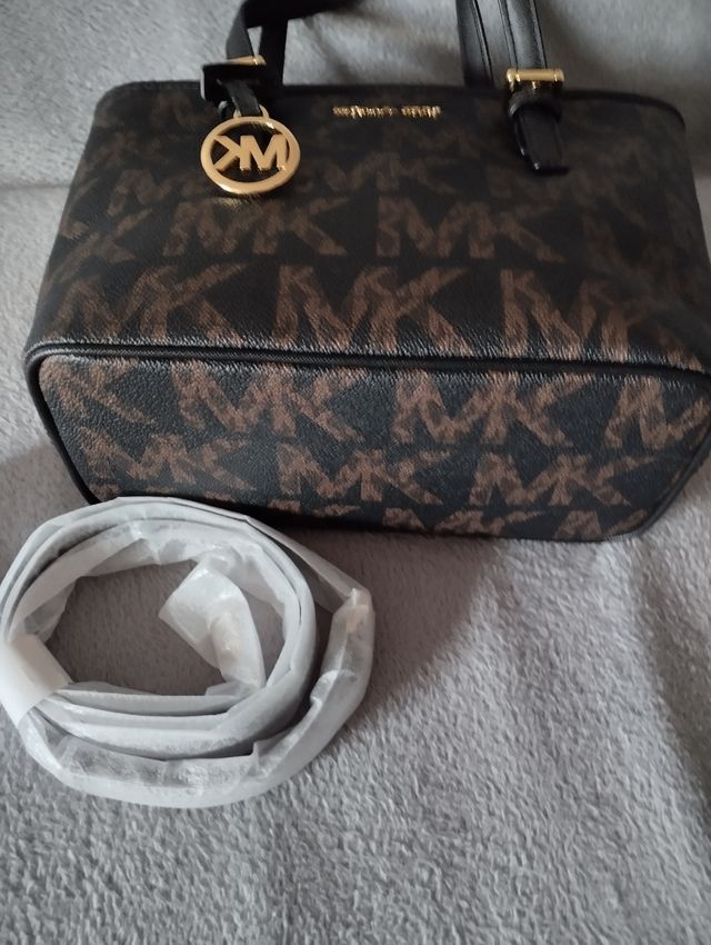 Bolso Michael Kors - Pequeño - Marrón y Negro