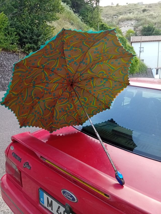 Sombrilla vintage años 40