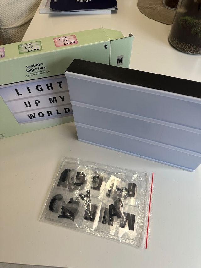 Caja de luz LED Lysboks