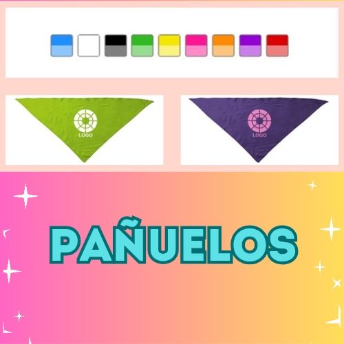 Mochilas y pañuelos personalizadas