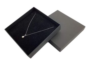collar plata 925mm con piedra con circonita,perla 19 5cm