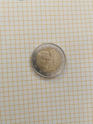 2 Monedas 2€ Luxemburgo 2007 y 2008