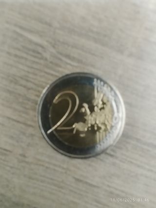 2 Monedas 2€ Luxemburgo 2007 y 2008
