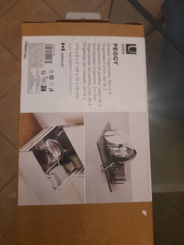 Organizzatori cassetti Umbra Peggy (2)