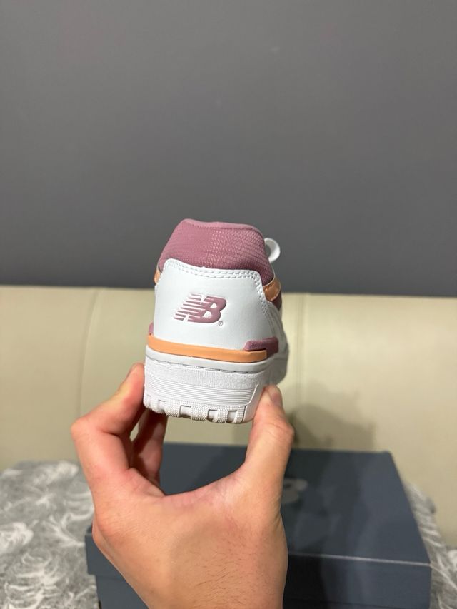 New Balance 550 rosa-bianche