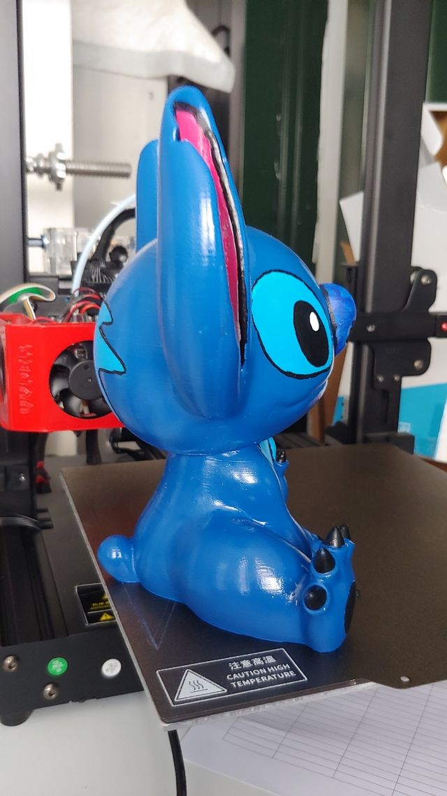 Statuetta Stitch 3D