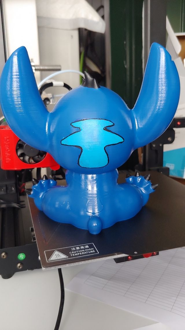 Statuetta Stitch 3D