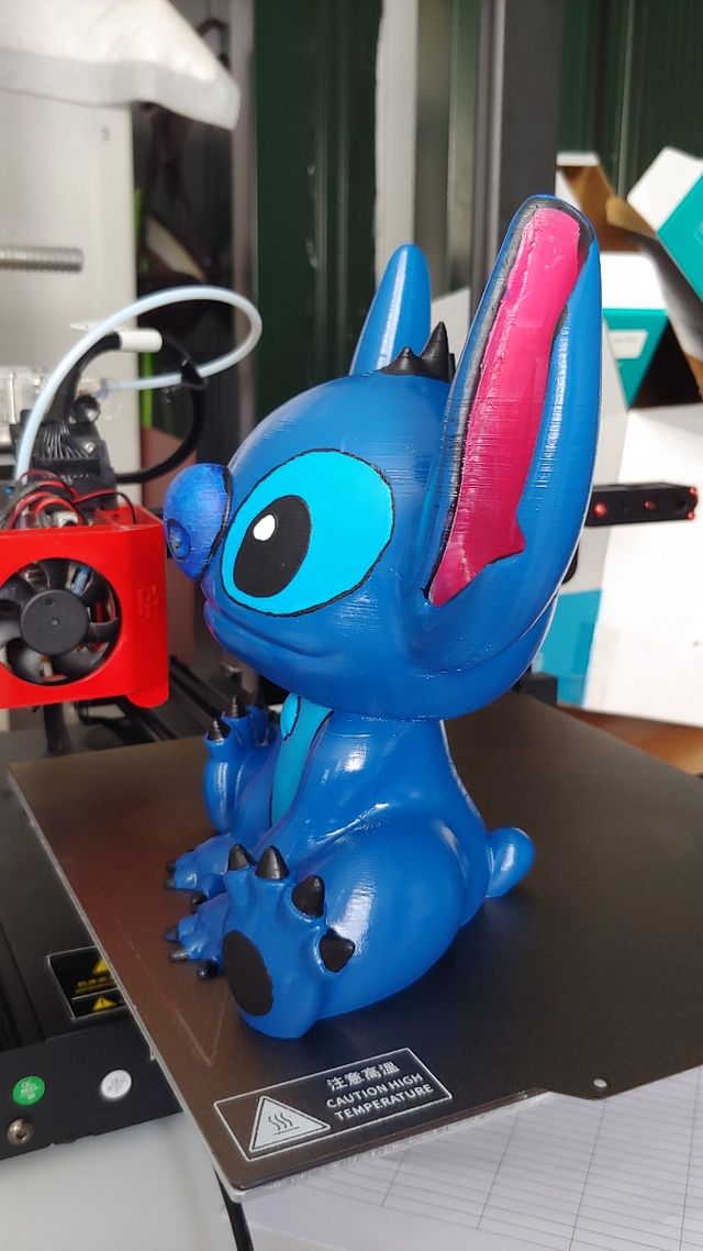 Statuetta Stitch 3D