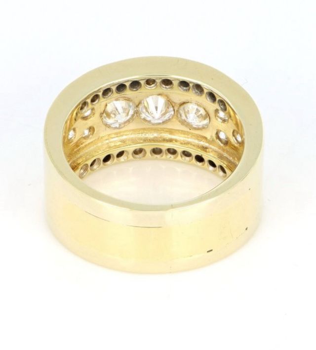 Anello 18 carati Oro giallo 1.60ct. Diamante