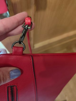 Bolso bandolera rojo