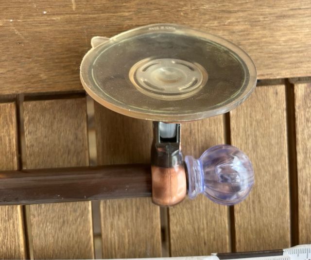 Portarotolo bagno vintage marrone