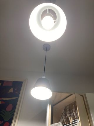 2 Lampadari moderni grigi