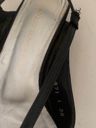 Zapatos negros Adolfo Domínguez