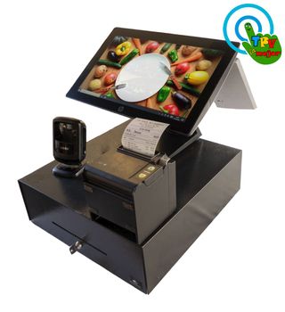 TPV táctil Doble HP RP9 i5 16ram 240ssd con Window