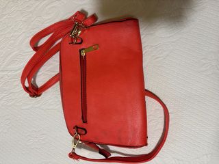 Bolso bandolera rojo verano