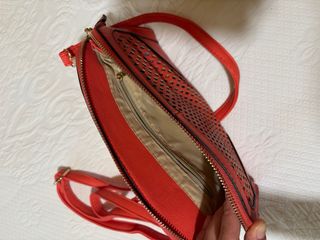 Bolso bandolera rojo verano