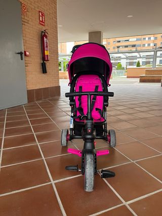 smarTrike STR3 Triciclo Rosa Plegable