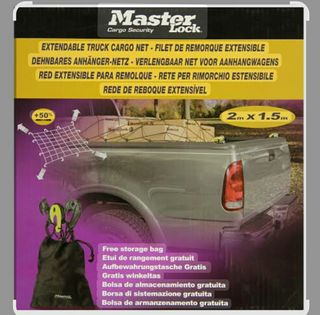 Red carro o pickup camionera carga Master Lock 2x1