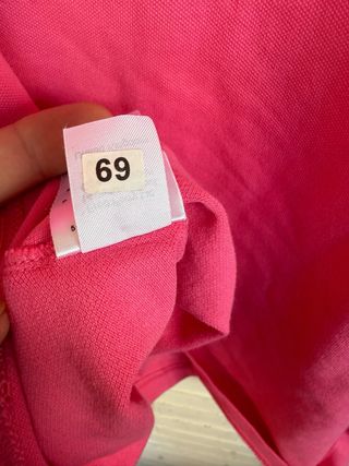 FRED PERRY polo rosa nuevo manga corta talla XL