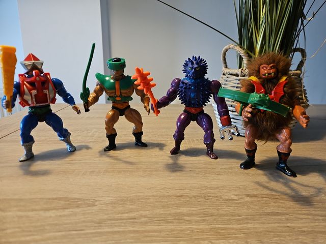 4 Figuras MOTU vintage