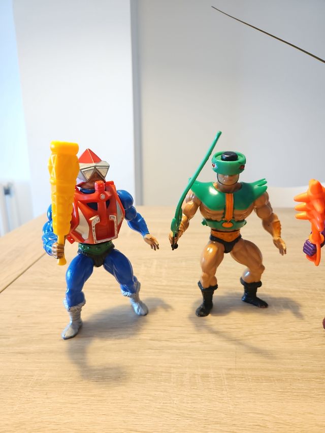 4 Figuras MOTU vintage