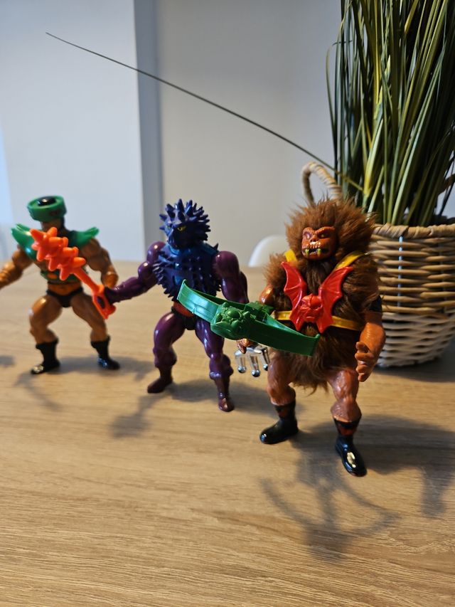4 Figuras MOTU vintage