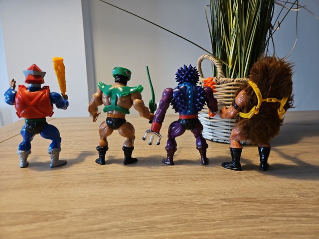 4 Figuras MOTU vintage