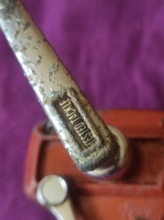 Carrete Pesca antiguo Tested Tackle