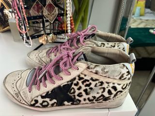 Zapatillas Golden Goose - Piel de leopardo
