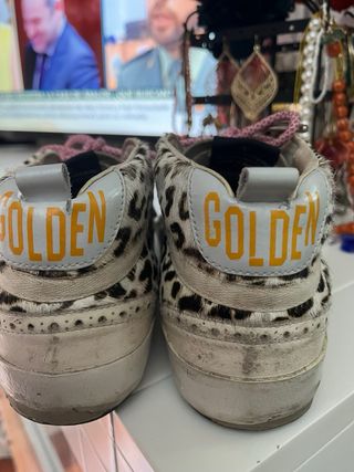 Zapatillas Golden Goose - Piel de leopardo
