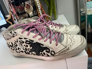 Zapatillas Golden Goose - Piel de leopardo
