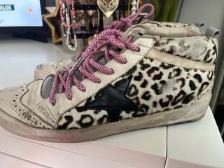 Zapatillas Golden Goose - Piel de leopardo
