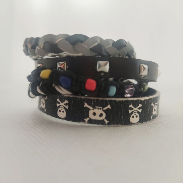 Pulseras multivuelta  Lote de 3 unidades
