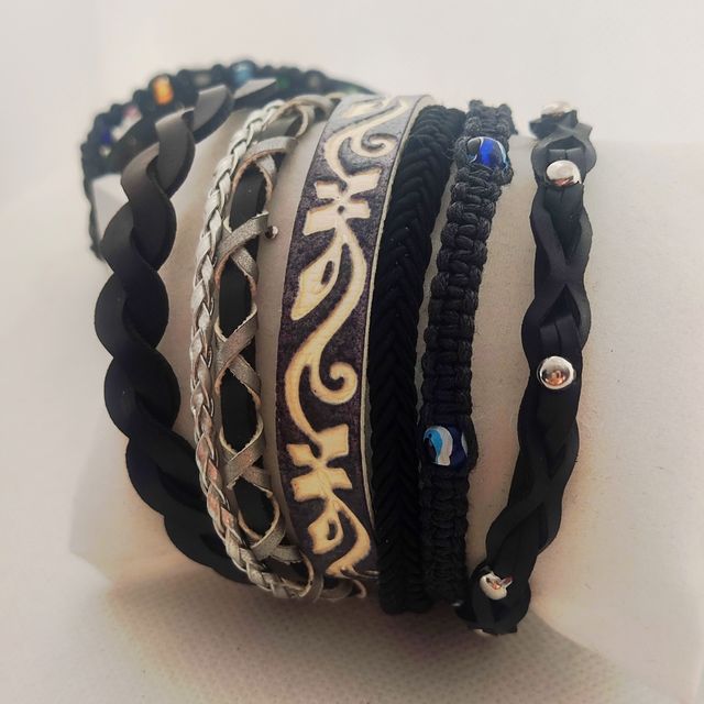 Pulseras multivuelta  Lote de 3 unidades