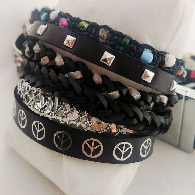 Pulseras multivuelta  Lote de 3 unidades