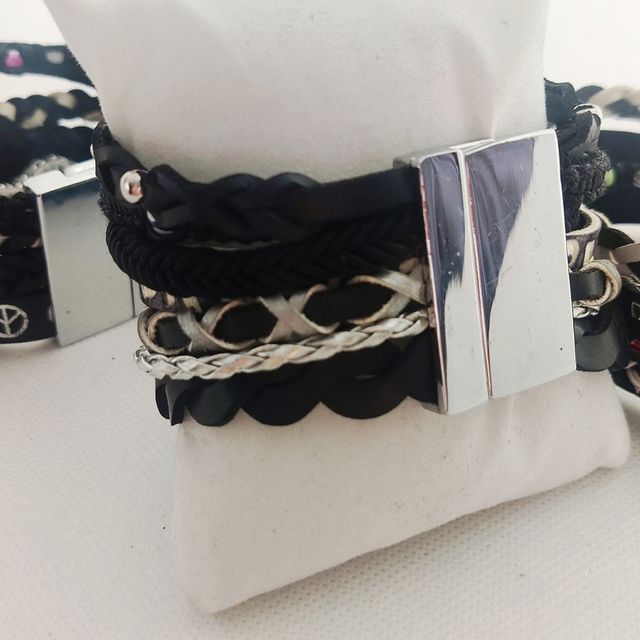 Pulseras multivuelta  Lote de 3 unidades