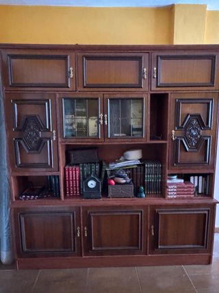 Mueble salón madera - vintage