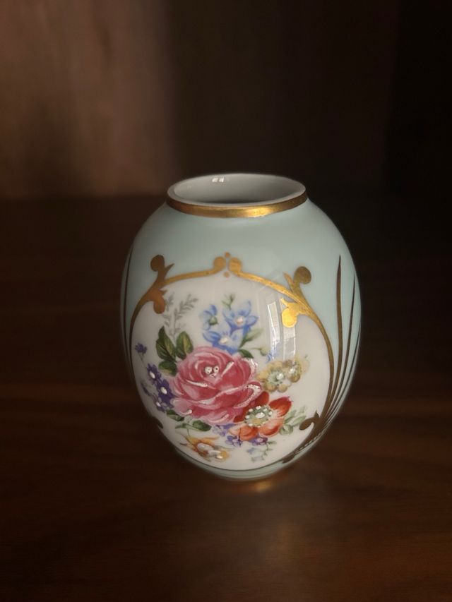 Jarrón porcelana Limoges - 10cm